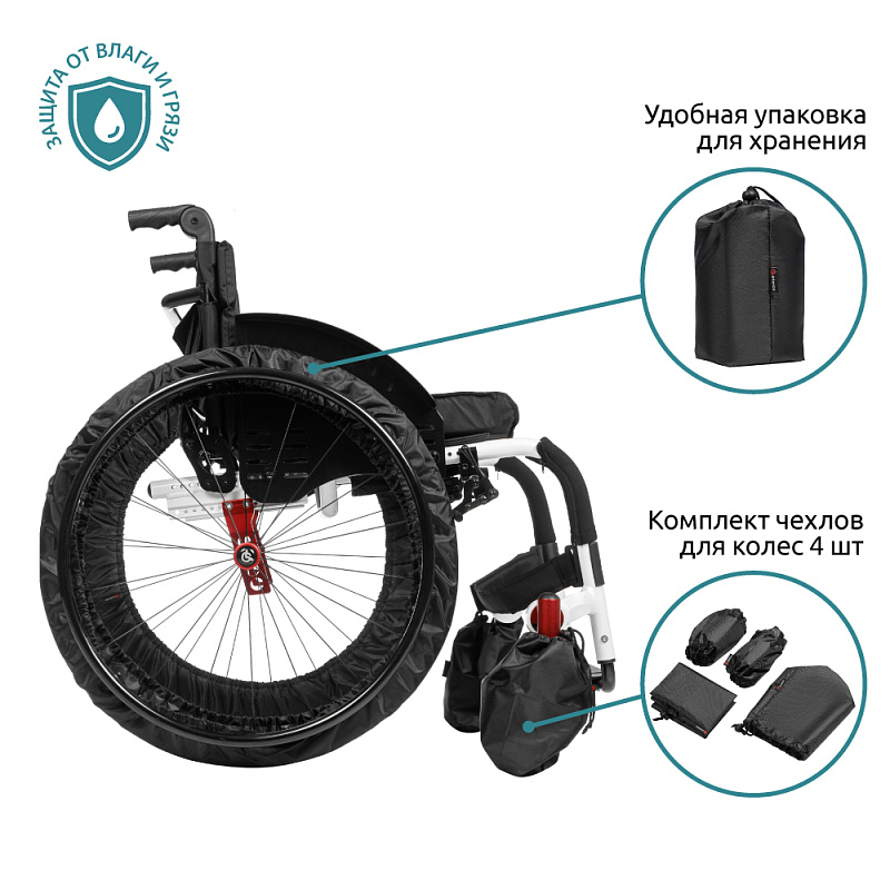 Комплект чехлов для колес